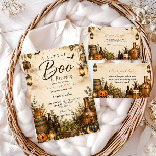 Convite Chá de Bebê da Cervejaria Elegante Little Boo Is B