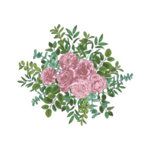 Convite Primavera de Pastel Floral Rosa Rosa Rosa Rosa Ros