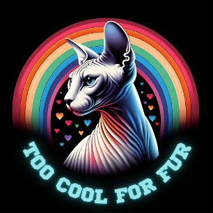 Relógio Redondo Sphynx Cat Wall Clock Muito Legal Engraçado Dizend