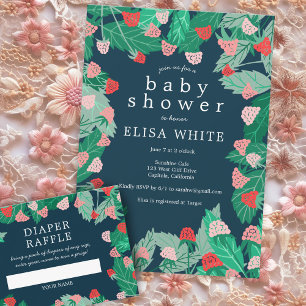 Convite Chá de fraldas PERSONALIZADO Colorido de Correção 