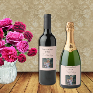 Convite Vinho De Perfeição Idade 50.º Aniversário