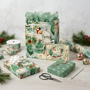 Papel De Seda Nostálgico Kitschmas 
