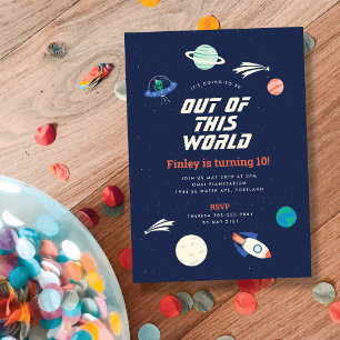 Adesivo Redondo Vinhetas de Festa de aniversário de Celebração Cós