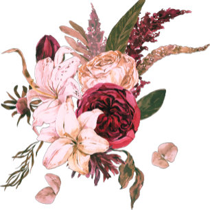 Burgundy Sangria - Convites para Casamento