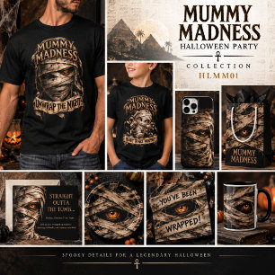 Convite para Festa de Fantasia de Múmia   Hallowee
