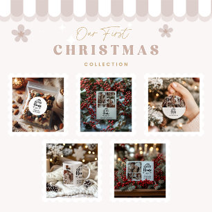 Cartão De Festividades 7 Foto Natal minimalista Nossa primeira casa