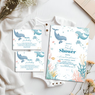 Cartão De Informações Moderno Sob O Mar Sexo Dapper Neutro Raffle