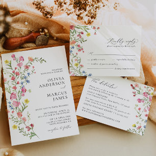 Reserve A Data Casamento Elegante de Fairytale Boho Wildflower