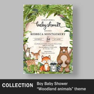 Convite Florestas florestais de floresta verde-florestal