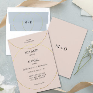 Programa de Casamento de Anéis Minimalista