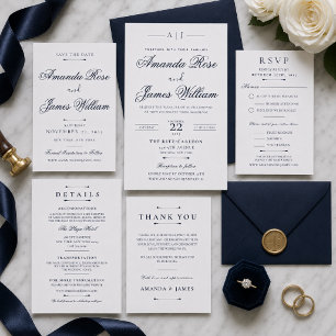 Modelo de Cartão de Agradecimento de Casamento Lux