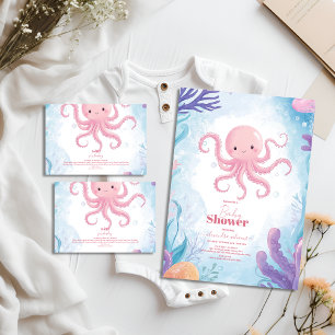 Cartão De Informações Cuta sob o mar Livros para Bebê