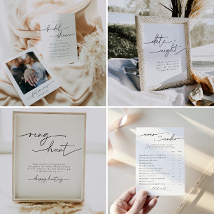 Adesivo Redondo Chá de panela Personalizado Elegante, Minimalista