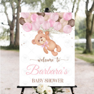 Convite Teddy Bear Chá de fraldas Podemos esperar