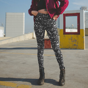 Papel De Presente Opções de Cores de Esqueletos de Animais do Hallow