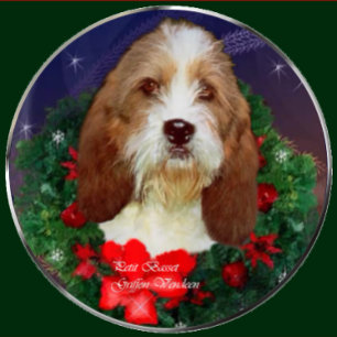 Cartão De Festividades Petit Basset Griffon Vendeen Christmas Gifts