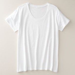 Camiseta Feminina Plus Size Básica