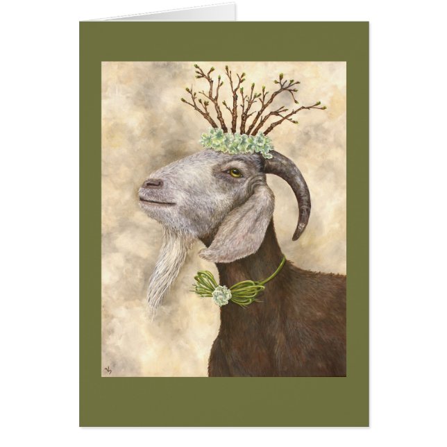 Sven, o cartão da cabra (Frente)