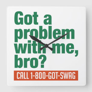 SWAG - relógio de parede personalizado