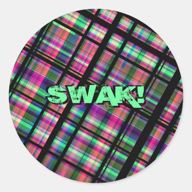 SWAK! Conjunto de adesivos (Frente)