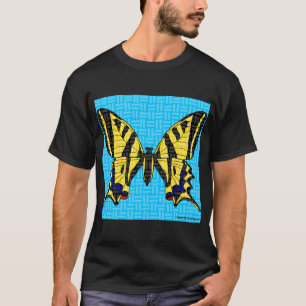 Swallowtail - Camiseta Básica Preta Masculina