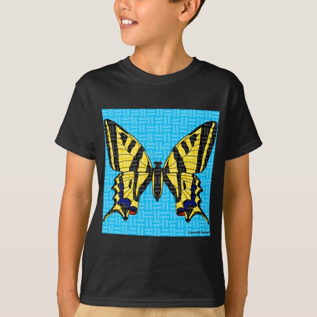 Swallowtail (vívida) - Camiseta masculina (Frente)