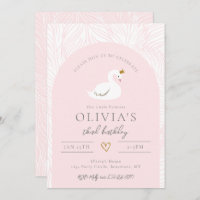 Swan Birthday Convite | Convites para o Cisne