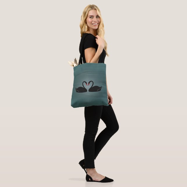 Swans Allover Tote Bags (No(a) Modelo)