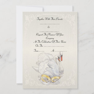 Swans - Convite para Casamento