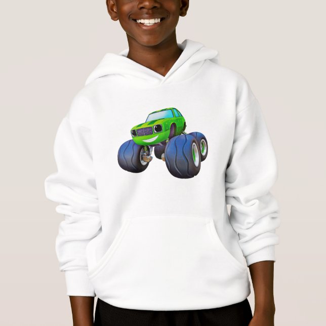 Sweat à capuche 4x4 monstre pour enfant (Frente)