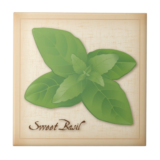 Sweet Basil Herb (Frente)