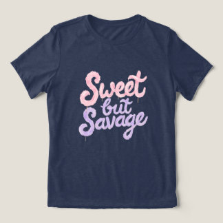 Sweet But Savage Street Style Cotton Candy Graphic