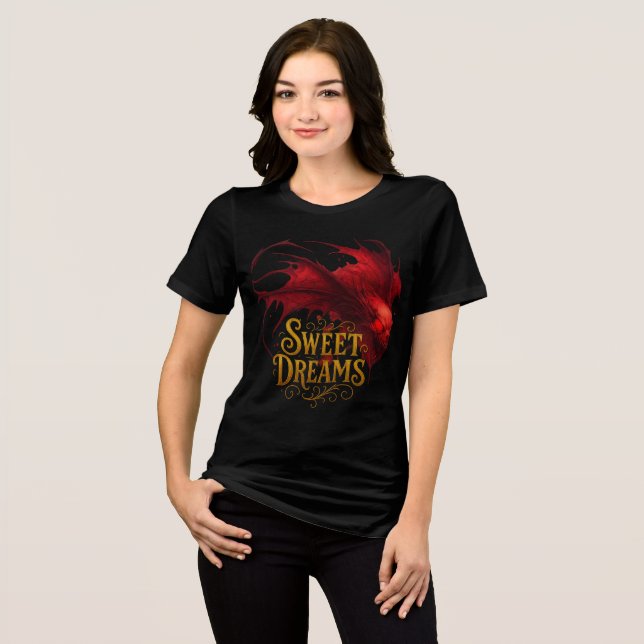 Sweet Dreams Horror Bat Artwork (Frente Completa)