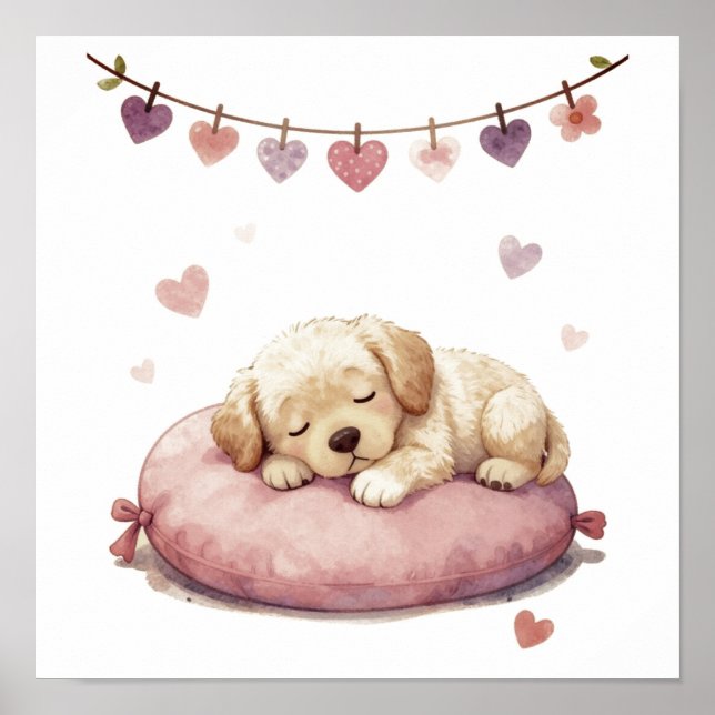 Sweet dreams nursery poster (Frente)