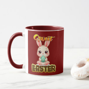 Sweet Easter Bunny – Cute Chocolate - caneca