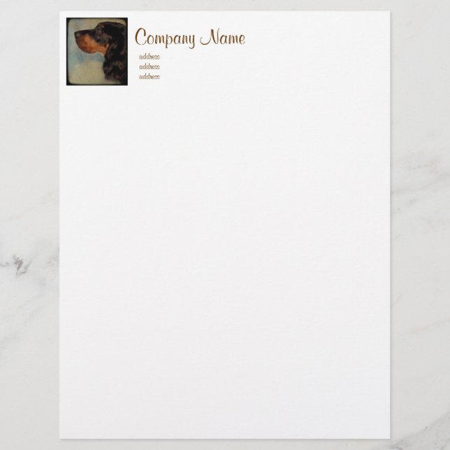Sweet Gordon Letterhead (Frente)