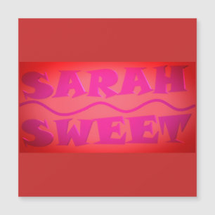 Sweet Sarah colore rosa quente e laranja queimado