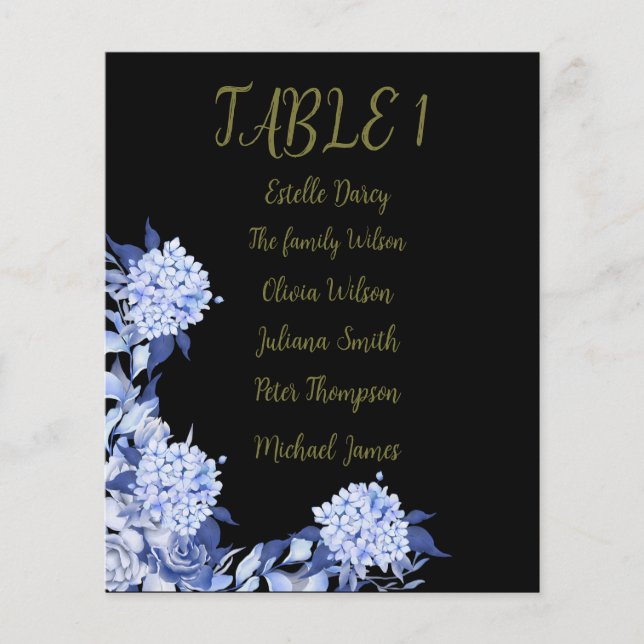 Sweet Shower Autumn Floral Wedding (Frente)