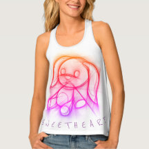 Swetheart Women Tank Top na qualidade premium