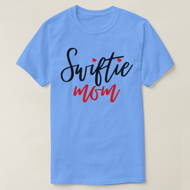 Swiftie Mãe Camisa Vermelha 1 (Frente do Design)