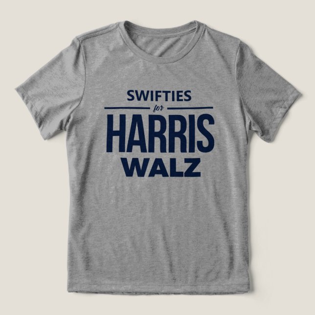 Swifties para Harris Walz (Design frontal)
