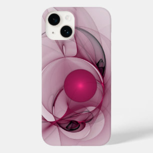 Swing Fractal, Abstrato moderna, Arte Rosa Berry