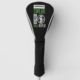 Swing Swear Procure Por Cobrir De Cabeça De Golfe 