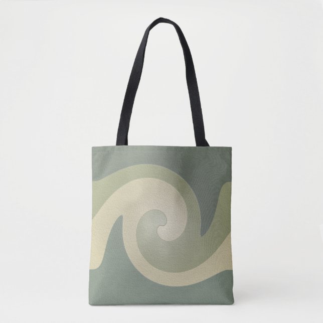 Swirl Allover Tote Bag (Frente)