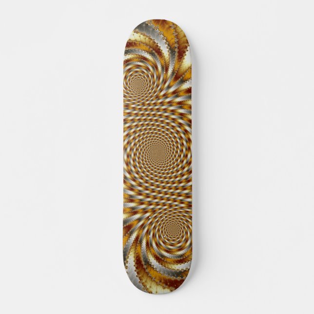 Swirl Fractal 1 - Fractal Skateboard (Frente)