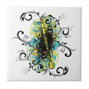 Swirl Grunge Clarinet