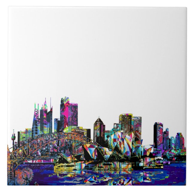 Sydney, Austrália em grafite (Frente)