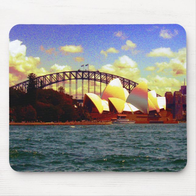 Sydney estilizou o mouse pad (Frente)