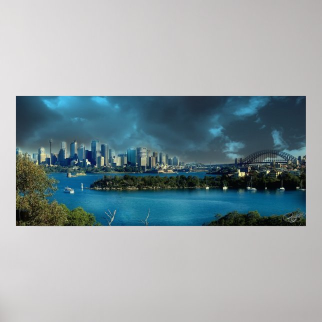 Sydney Harbor Poster (Frente)