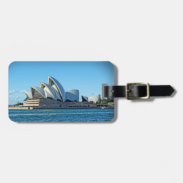 Sydney Opera House - Etiqueta De Bagagem (Frente Horizontal)
